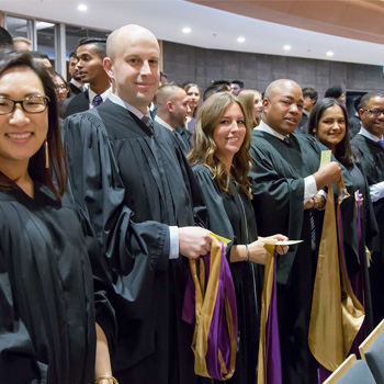 EMTM graduates at convocation