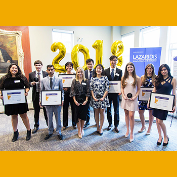 top undergraduate achievers fall 2018