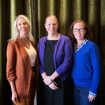 Alison Wood, Karin Schnarr and Meredith Woodwark