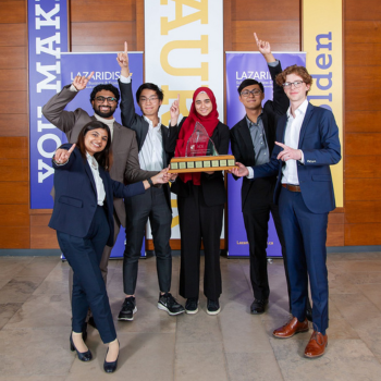 team 75 with their ICE trophies