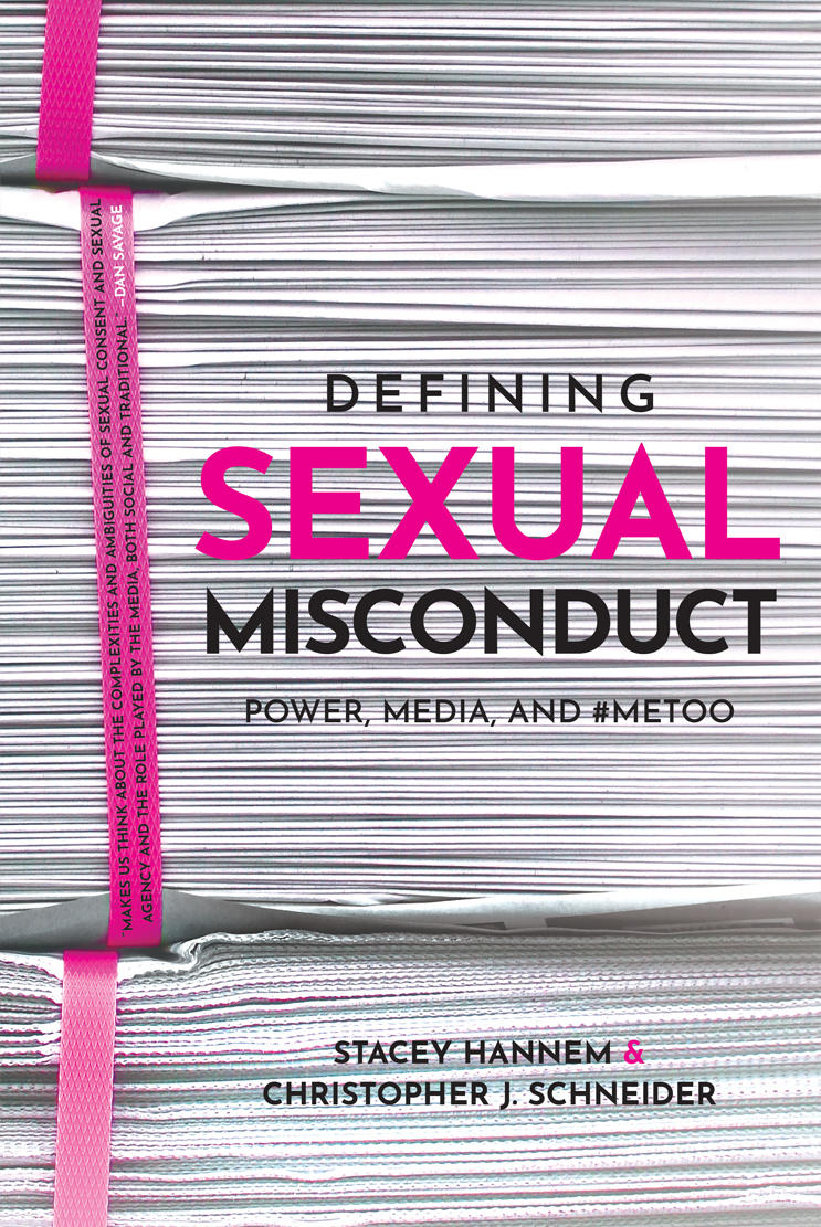 Defining Sexual Misconduct book cover