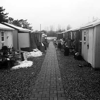 Tent city in Kitchener-Waterloo