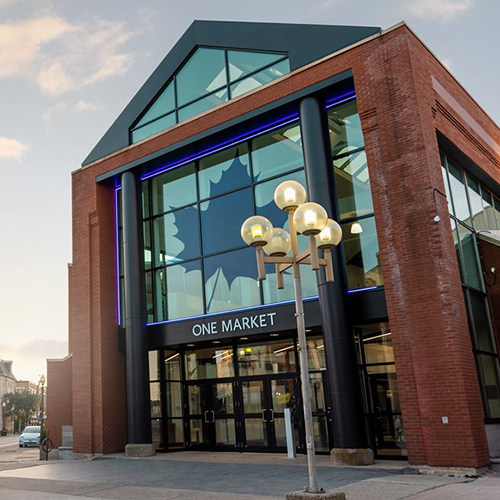 One Market in downtown Brantford